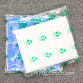 Eco Recyclable ပလပ်စတစ်ပြန်လည်အသုံးပြုနိုင်သော Poly Bags ရှင်းလင်းသော GRS